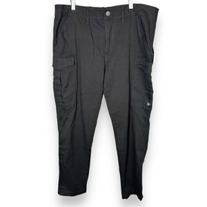 True Religion Black Cargo Chinos NWT 36